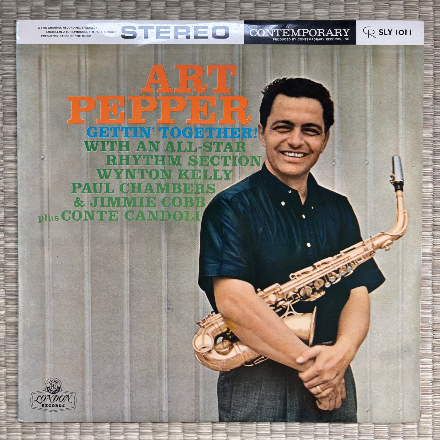 Art Pepper – Gettin' Together! / SLY 1011 Contemporary Japan Original LP