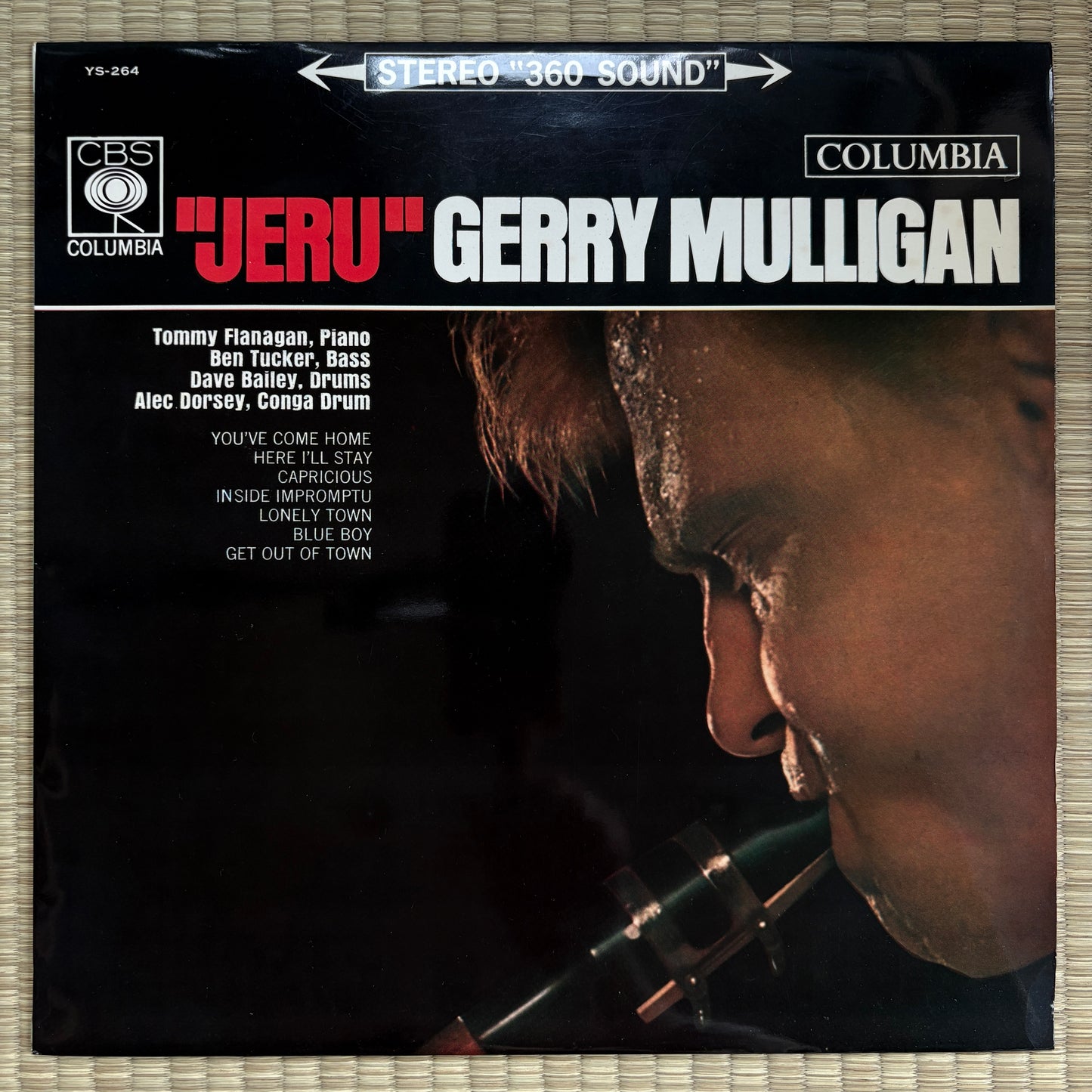 Gerry Mulligan – Jeru / YS-264 Columbia Japan Original LP