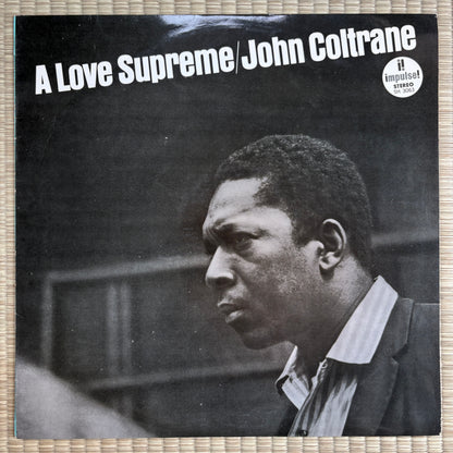 John Coltrane - A Love Supreme / SH 3063 Impulse! Japan Original LP