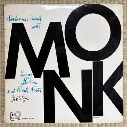 Thelonious Monk - Monk / Rank 5043 Top Rank Japan Original LP