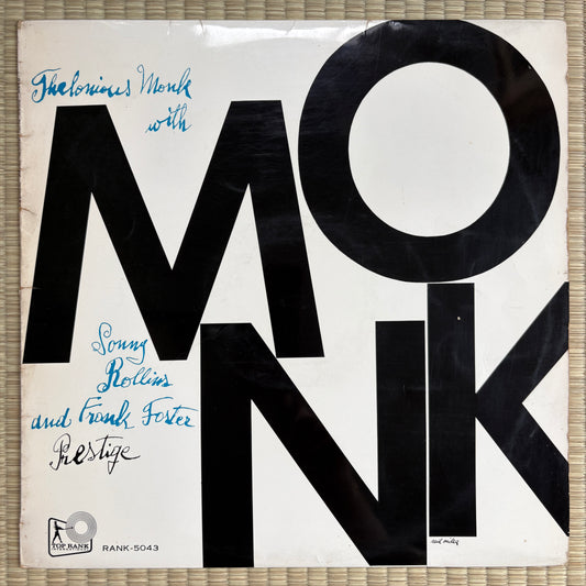 Thelonious Monk - Monk / Rank 5043 Top Rank Japan Original LP