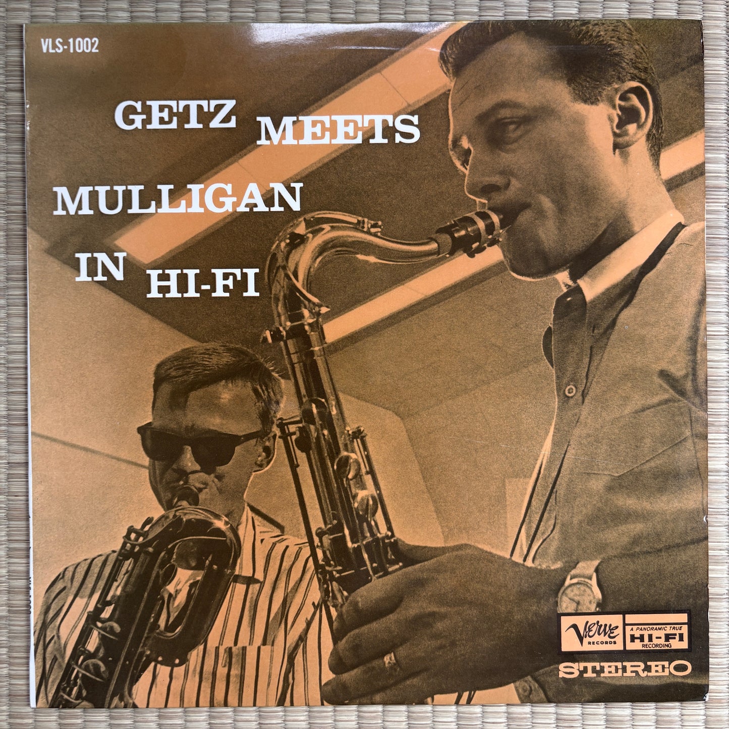 Stan Getz, Gerry Mulligan – Getz Meets Mulligan in HiFi / VLS-1002 Verve Japan Original LP