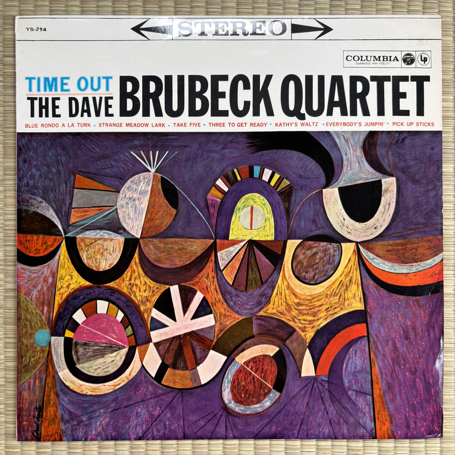 The Dave Brubeck Quartet – Time Out / YS-214 Columbia Japan LP