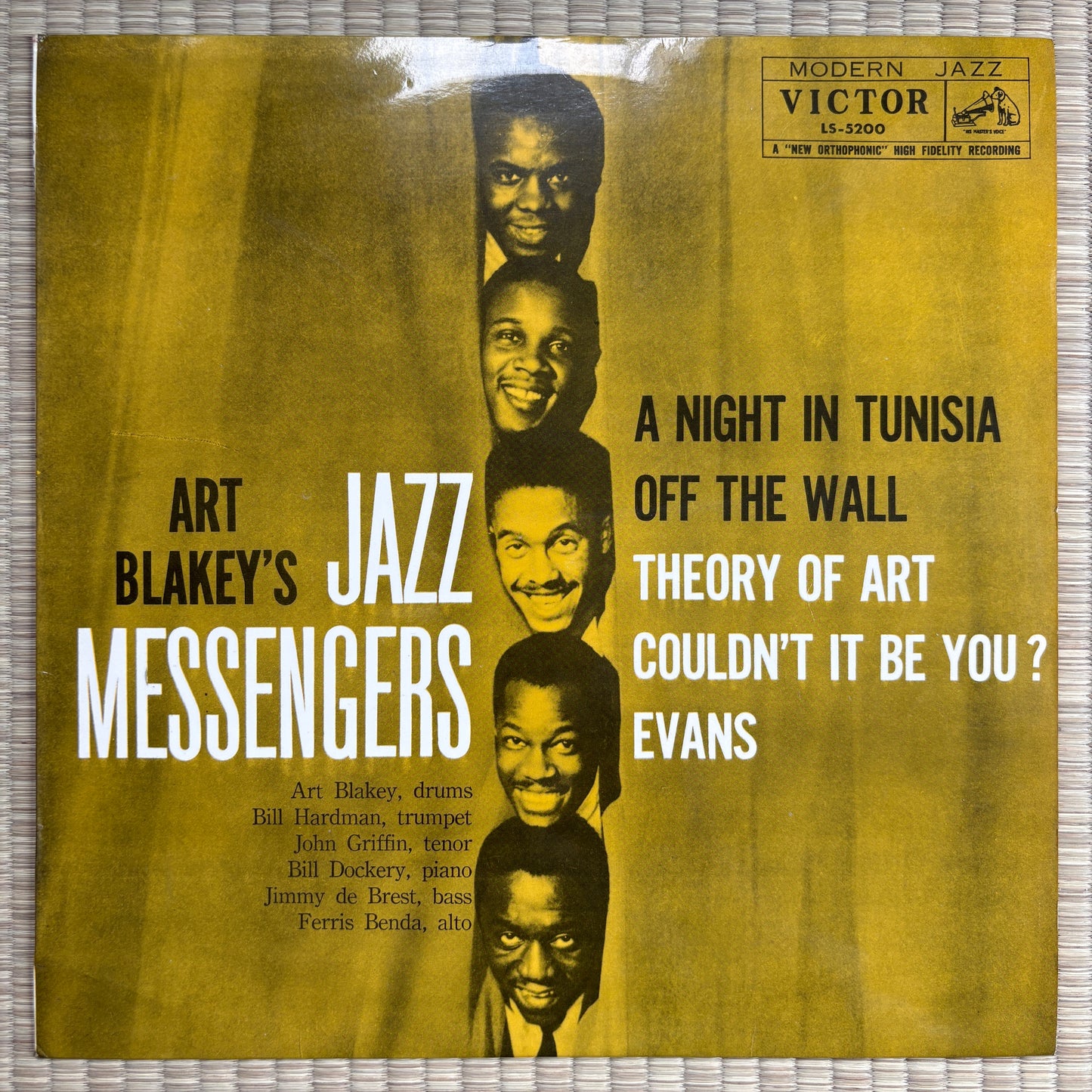 Art Blakey's Jazz Messengers – A Night In Tunisia / LS-5200 Victor Japan Original LP