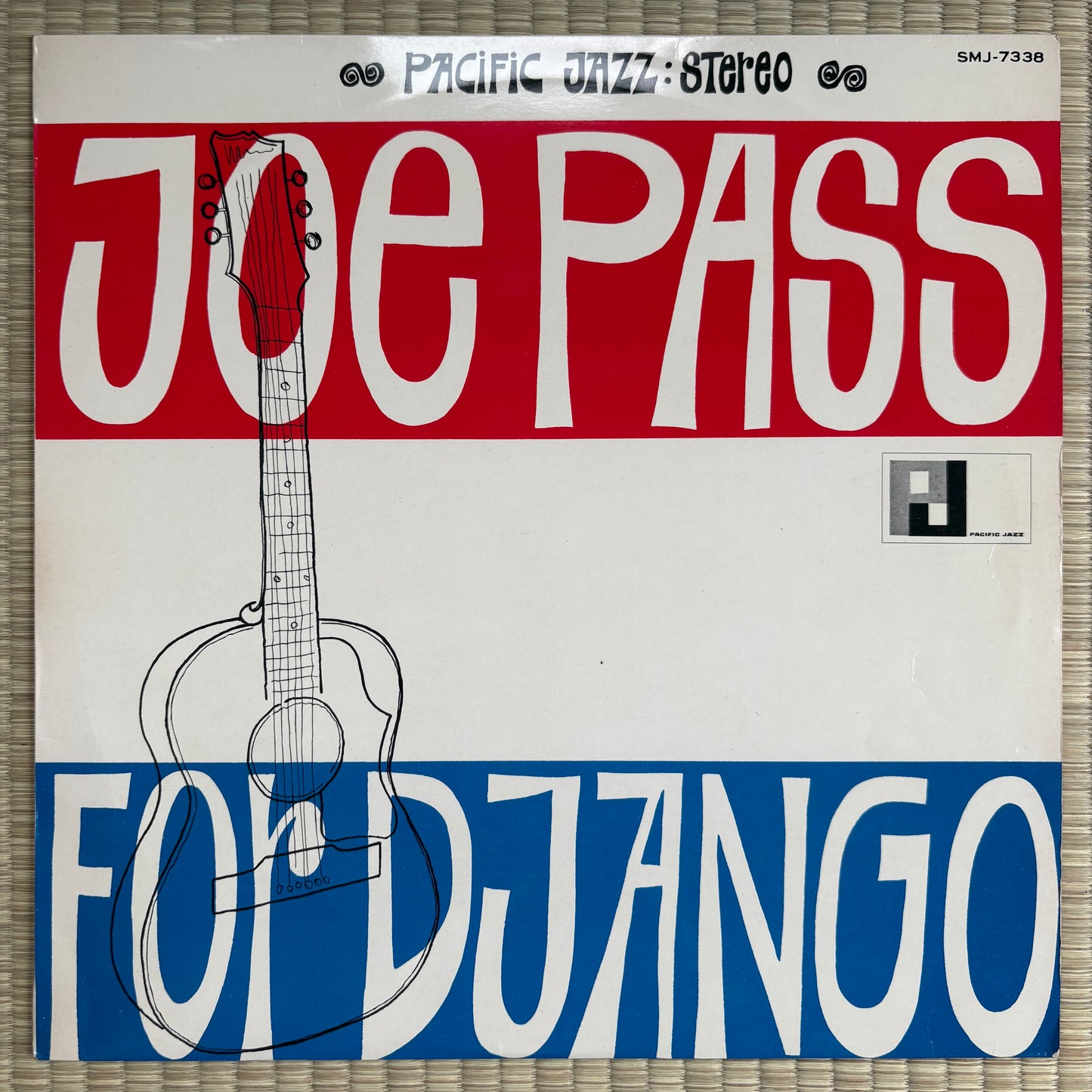 Joe Pass – For Django / SMJ-7338 Pacific Jazz Japan Original LP