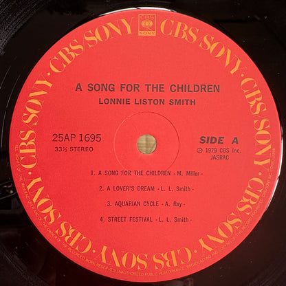 Lonnie Liston Smith – A Song For The Children / 25AP1695 CBS/Sony Japan Original LP