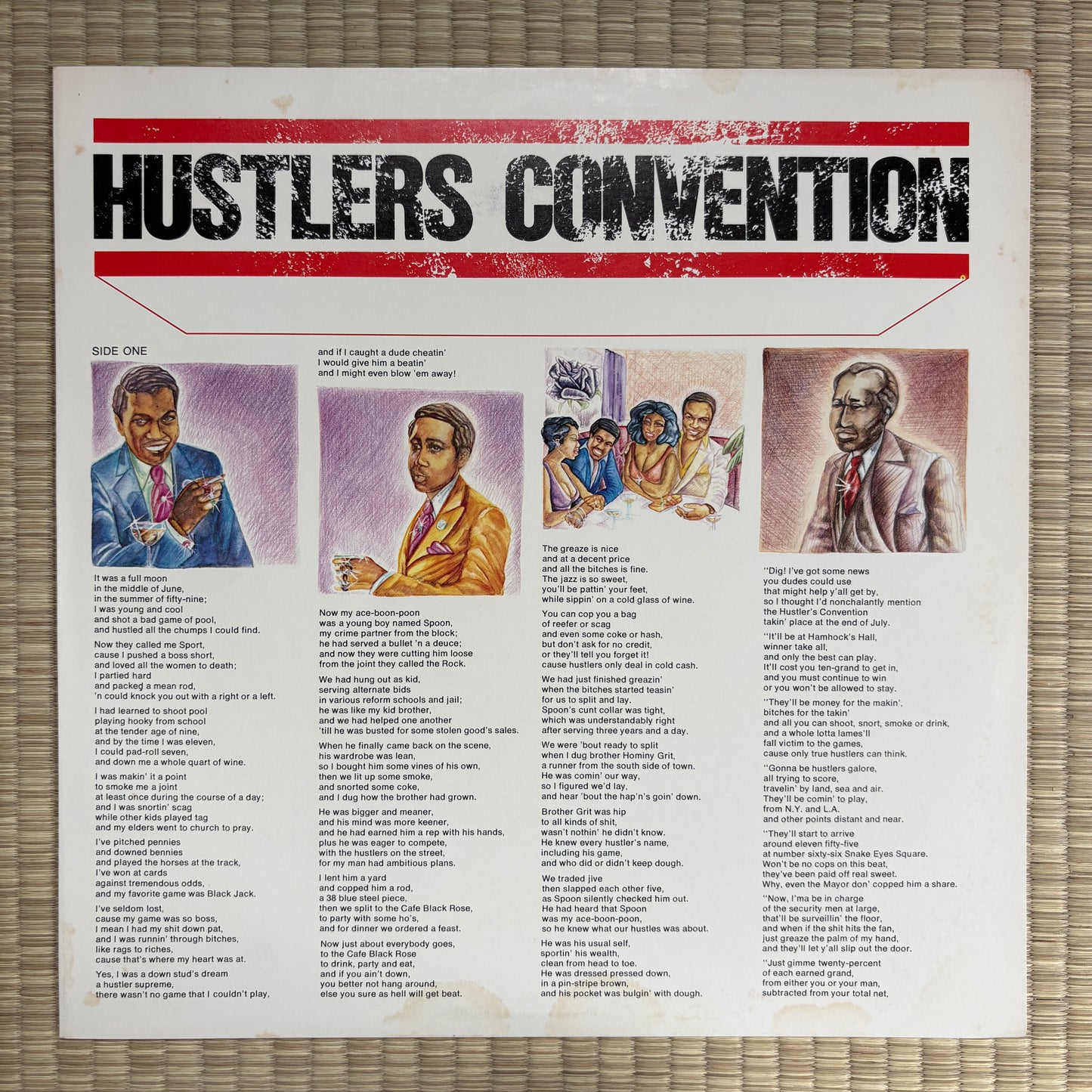 Lightnin' Rod – Hustlers Convention / UA-LA156-F United Artists US Original LP