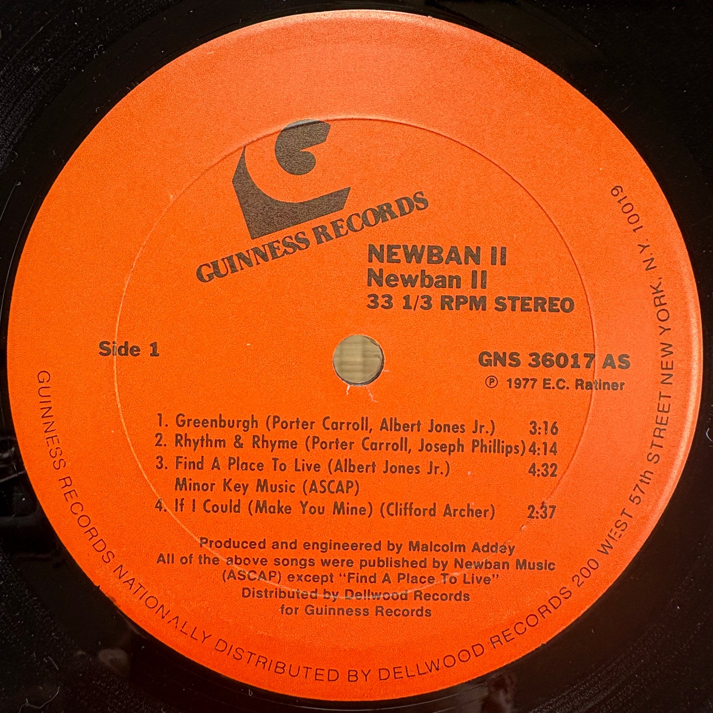Newban – Newban 2 / GNS 36017 Guinness Japan LP