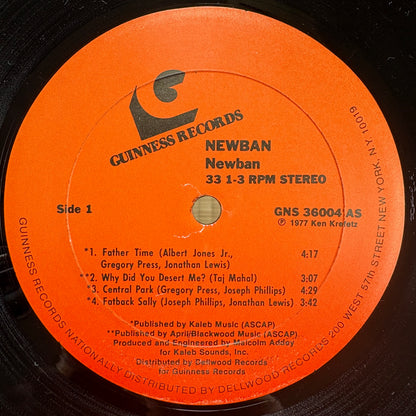 Newban - S/T / GNS 36004 Guinness Japan LP