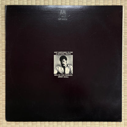 Melvin Van Peebles – Ain't Supposed To Die A Natural Death / SP-4223 A&M US Original LP