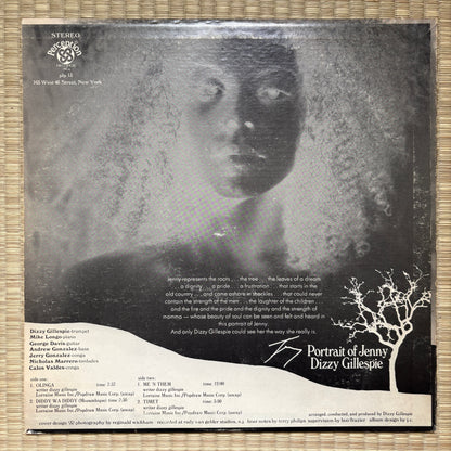 Dizzy Gillespie ‎– Portrait Of Jenny / PLP-13 Perception US Original LP